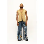 Patchwork Weste Vorderseite