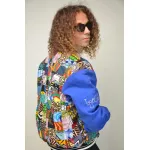 Unisex Unikat Jacke Rückseite