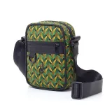 Shweshwe Umhängetasche GrünShweshwe Umhängetasche Grün
