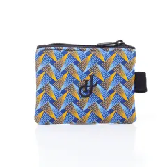 Shweshwe Portemonnaie Blau