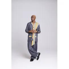 Cut-out Blazer mit Hose