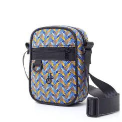 Shweshwe Umhängetasche Blau