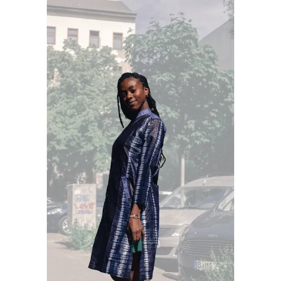 Hemdkleid Blue Seite