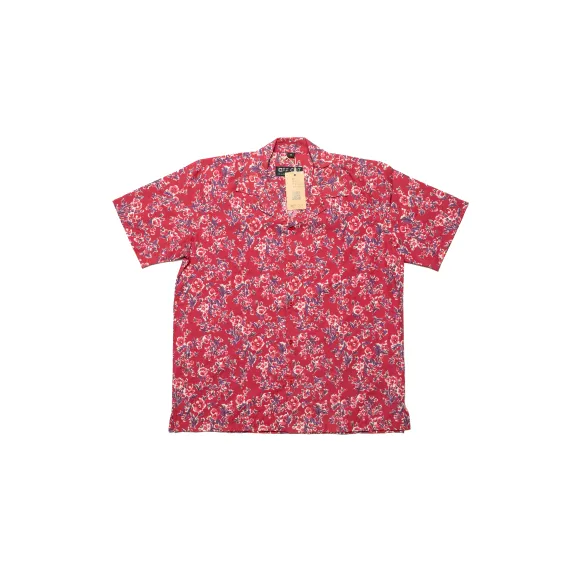 Crazy Shirt Flowers Rouge vorne
