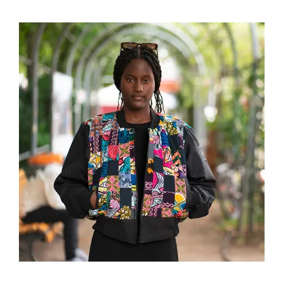 Damenjacke Patchwork Mazin II