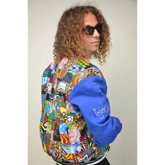 Unisex Unikat Jacke Rückseite