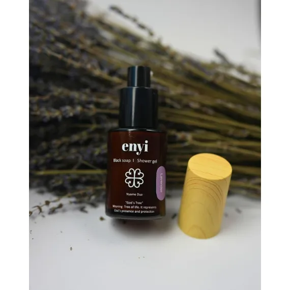 Lavendel-Duschgel | Schwarze Seife Inhalt