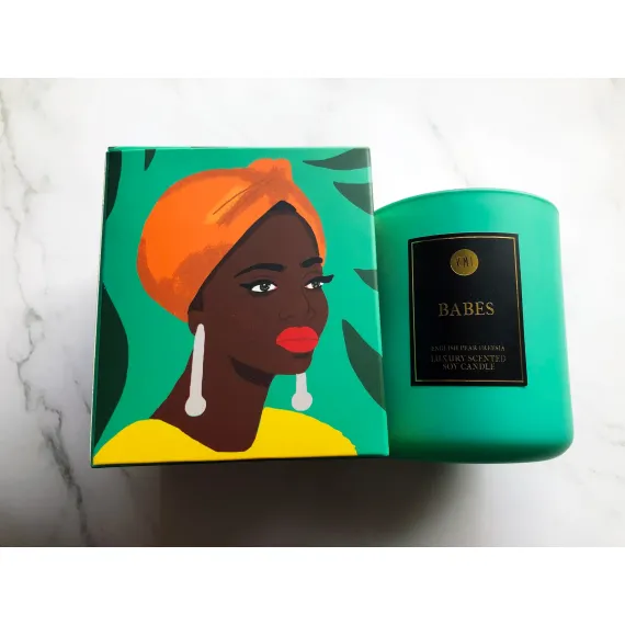 BABES | Luxus duftende Sojawachs-Kerze Box