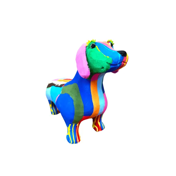 Dackel Skulptur Frontseite