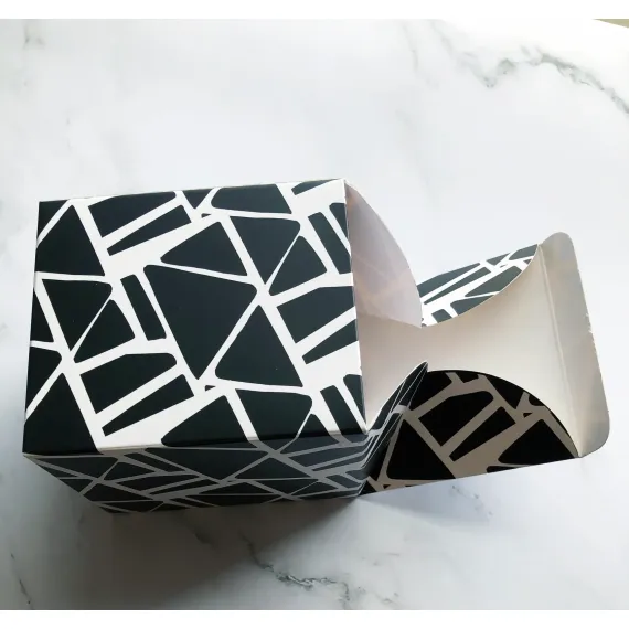 Luxus-Duftkerze Box offen