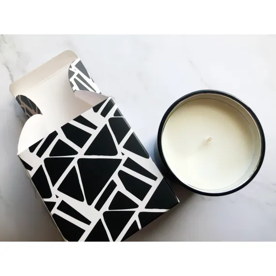 Luxus-Duftkerze aus Sojawachs Box