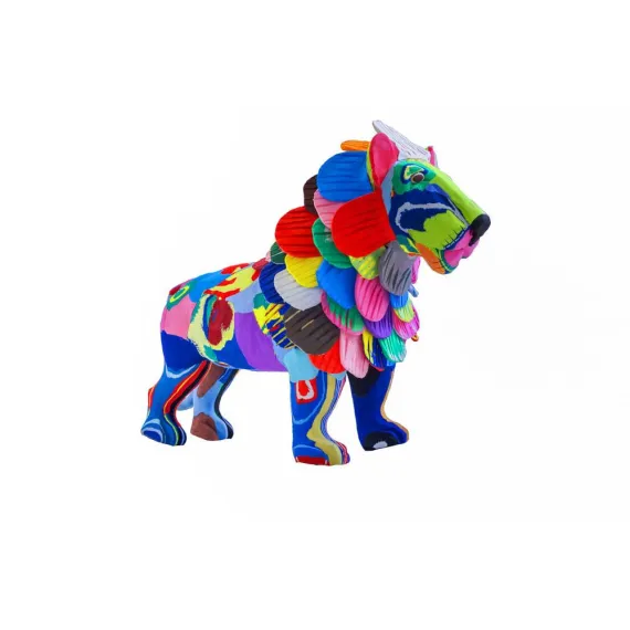 Löwen-Flip-Flop-Skulptur