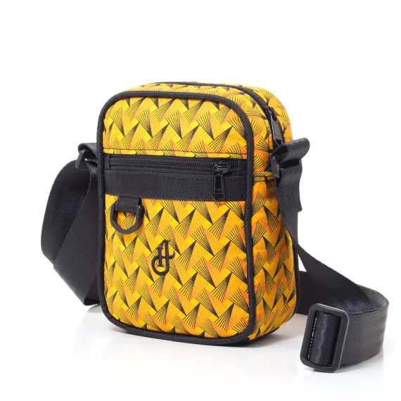 Shweshwe Umhängetasche Gelb