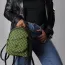 Shweshwe Mini-Rucksack Grün
